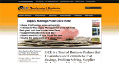 Desktop Screenshot of dee-inc.com